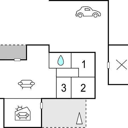 Three-bedroom Holiday In